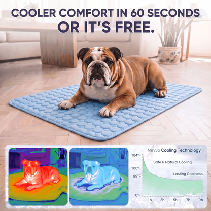 ChillMat™ - Instant Cooling Dog Mat 2.0